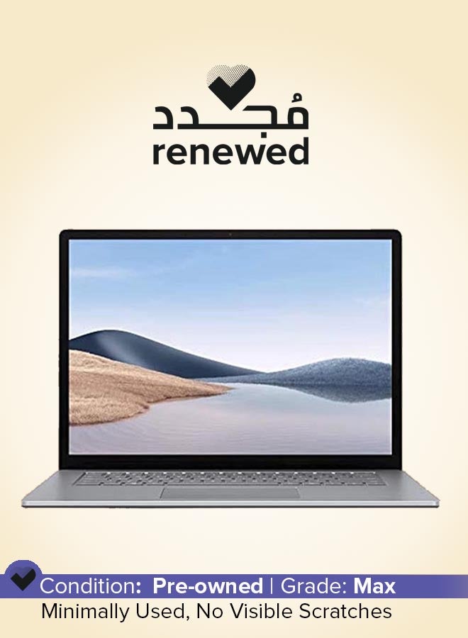مايكروسوفت جهاز Surface Laptop 4، كمبيوتر محمول بشاشة تعمل باللمس مع شاشة PixelSense مقاس 13.5 بوصة، ومعالج Intel Core i5-1135G7/ذاكرة الوصول العشوائي 8 جيجابايت/محرك أقراص SSD سعة 512 جيجابايت/بطاقة رسومات Intel Iris Xe/Win10 - Image 1