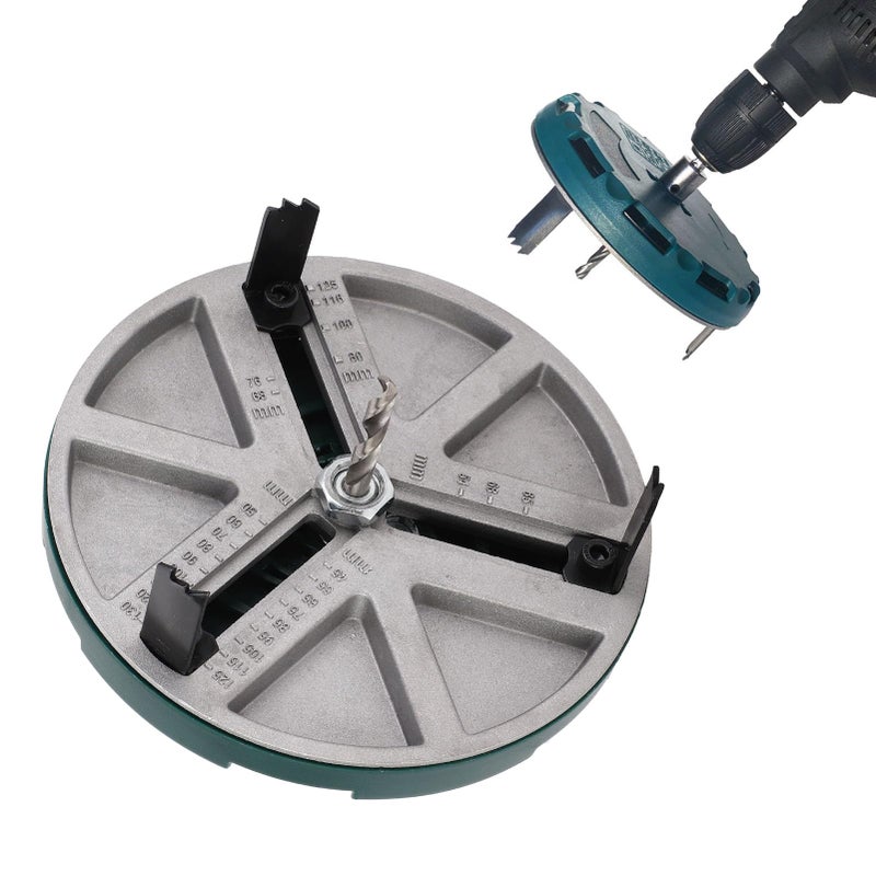 Adjustable Hole Saw Kit 45 130mm 3 Jaw Design For Woodworking And DIY Projects - Image 3