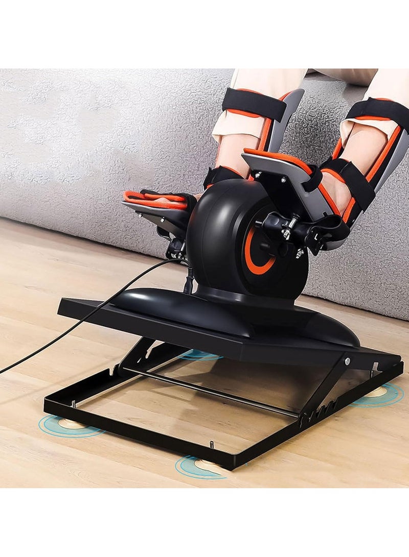 DubaiGallery Pedal Exerciser Under Desk Bike Pedal Exerciser with Electronic Display for Legs and Arms Exercise, Fully Assembled Electric Exercise Pedal Rehabilitation Exercise Equipment for the Elderly Exercise Bike - Image 2