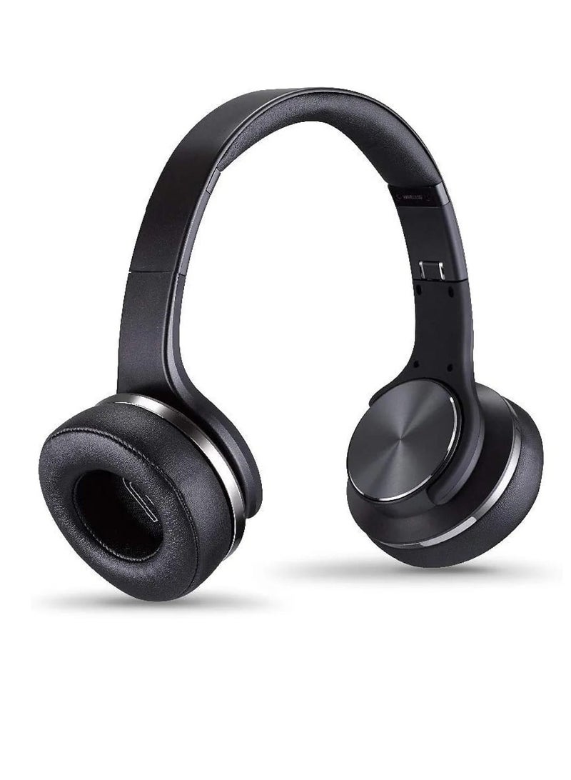 سودو سماعات رأس بلوتوث فوق الأذن مع ميكروفون باللون الأسود - Image 4