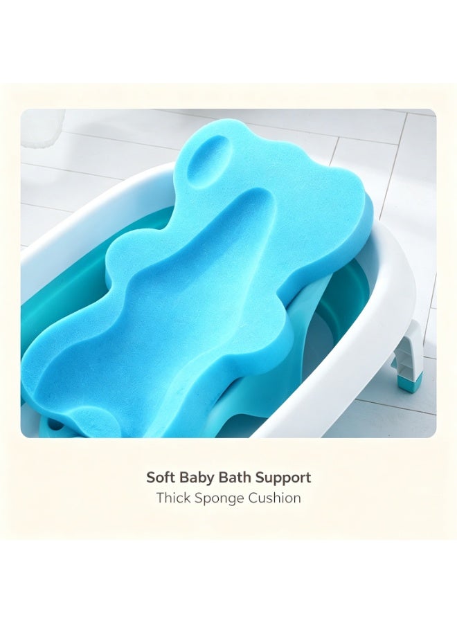 Anti-Slip Mat，High-Quality Durable Anti-Skid Soft, Smooth Sponge Bath Mat Shower Cushion For Kids - Image 3