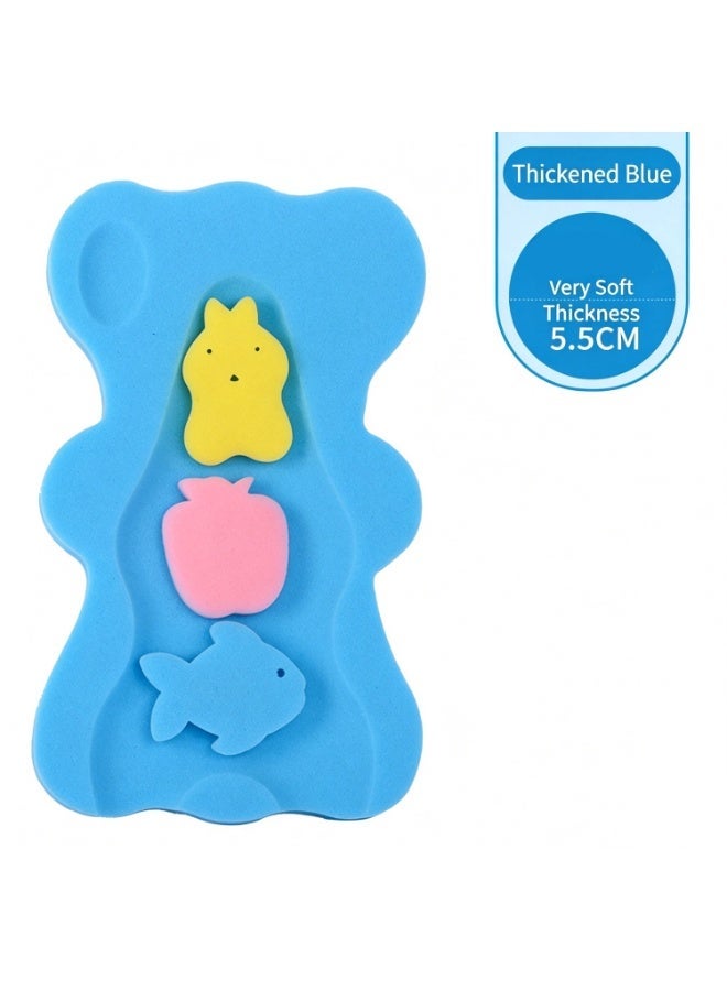 Anti-Slip Mat，High-Quality Durable Anti-Skid Soft, Smooth Sponge Bath Mat Shower Cushion For Kids - Image 1