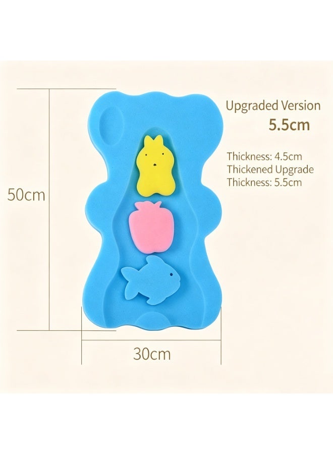 Anti-Slip Mat，High-Quality Durable Anti-Skid Soft, Smooth Sponge Bath Mat Shower Cushion For Kids - Image 2