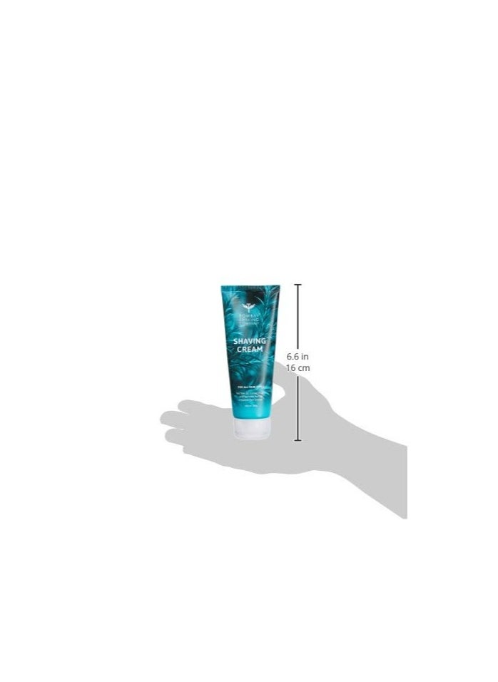 BOMBAY SHAVING COMPANY - Shaving Cream with Tea Tree oil Aloe Vera and Menthol Extracts  100 gram - Image 1