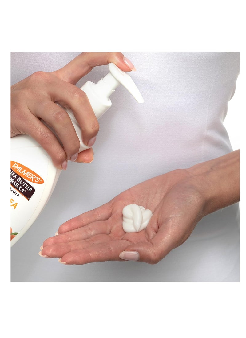 PALMER'S - Palmer's Shea Formula Raw Shea Body Lotion for Dry Skin, Hand & Body Moisturizer, Value Size Pump Bottle, 33.8 Ounces (Pack of 1) - Image 1