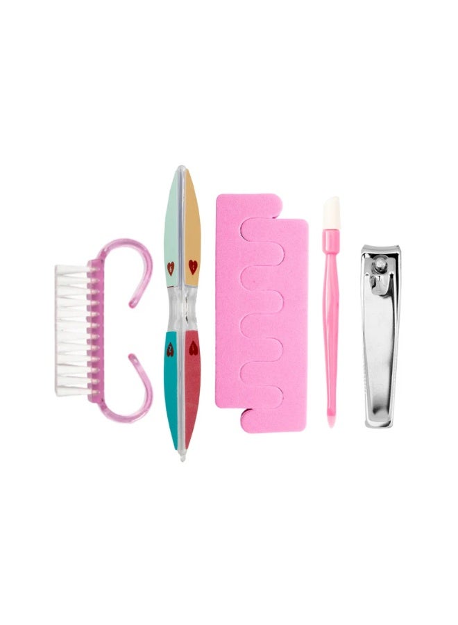 Mira Disposable Manicure Pedicure 5 Pcs Tools Set