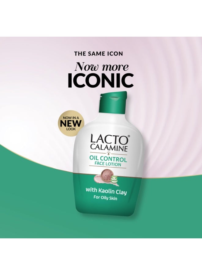 Lacto Calamine Face Lotion | 60 ml | Daily Moisturizer For Face - Combination To Normal Skin | Kaolin Clay & Aloe Vera | Abosrbs Excess Oil | Fights Pimples, Darkspots & Blackheads | Body Lotion - Image 2