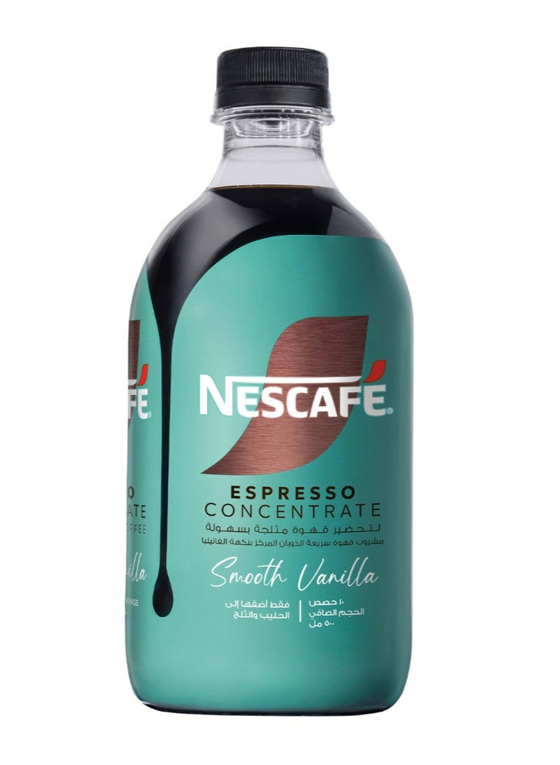 Nescafe Espresso Concentrate Smooth Vanilla Coffee 500ml Single - Image 2