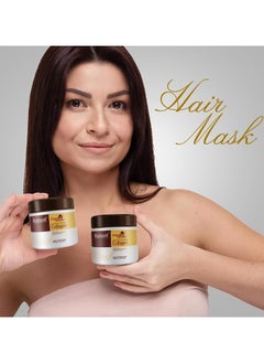 Karseell Collagen Hair Treatment Deep Repair Conditioning Argan Oil Collagen Hair Mask Essence for Dry Damaged Hair All Hair Types 500ml  - Image 4