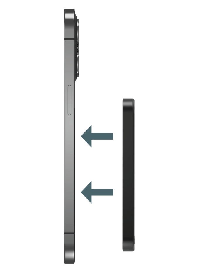 Momax بطارية Momax Q.Mag X 5000 مللي أمبير في الساعة لاسلكية مغناطيسية بمخرج USB-C بقدرة تصل إلى 20 وات PD - أسود - Image 4