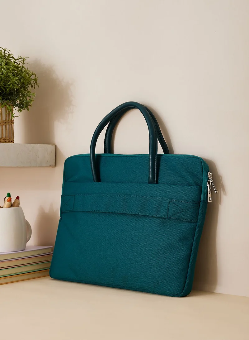 AURORA Green Laptop Bag