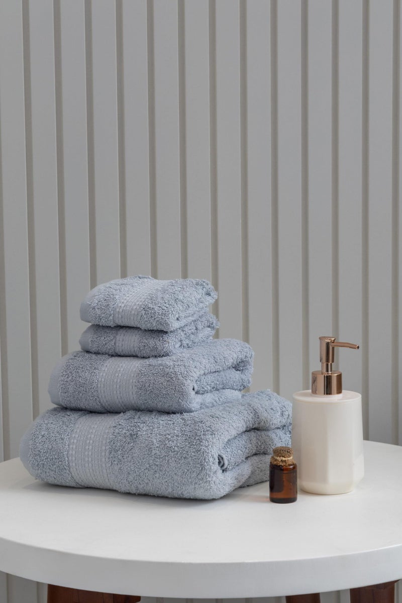 nit - Grey Dawn Towel Set -Solid (650 GSM) 100% Egyptian Cotton