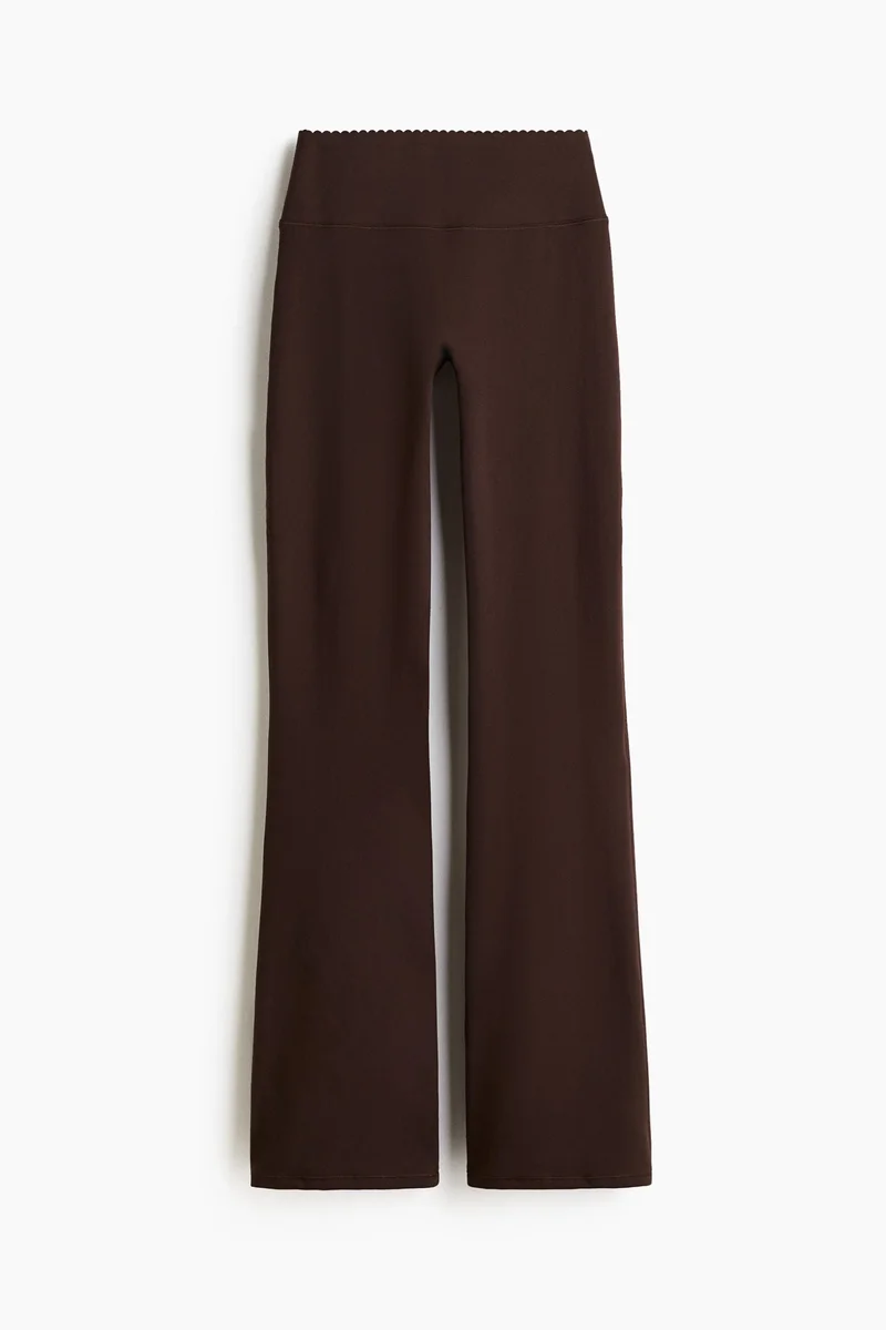 H&M Flared sports leggings in SoftMove™