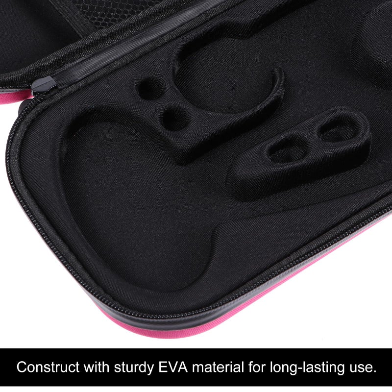Pink Eva Hard Shell Portable Stethoscope Carrying Case Storage Bag Protective Organizer - Image 5