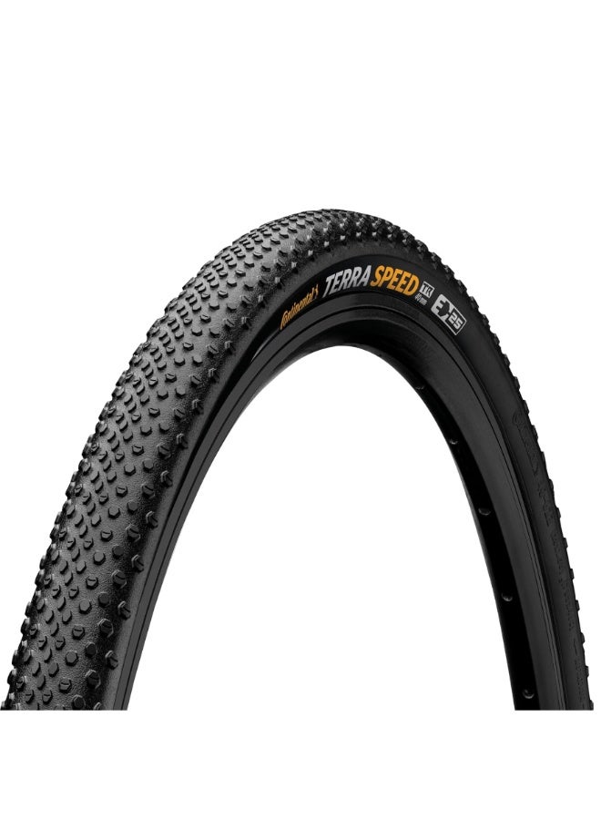 CONTINENTAL Terra Speed ProTection 40-622 700x40C Tubeless Ready Gravel Bike Folding Tire with BlackChili Compound E25 Compatible - Image 1