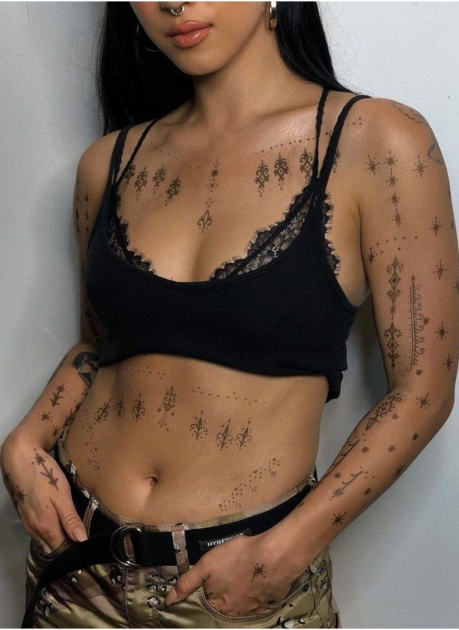 PRINKER. COLOR YOUR WAY - Prinker S Temporary Tattoo Device Package for Your Instant Custom Tattoos with Premium Cosmetic Black Ink - Compatible w/iOS & Android devices - Image 1