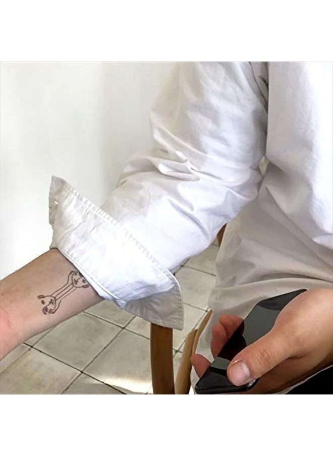 PRINKER. COLOR YOUR WAY - Prinker S Temporary Tattoo Device Package for Your Instant Custom Tattoos with Premium Cosmetic Black Ink - Compatible w/iOS & Android devices - Image 1