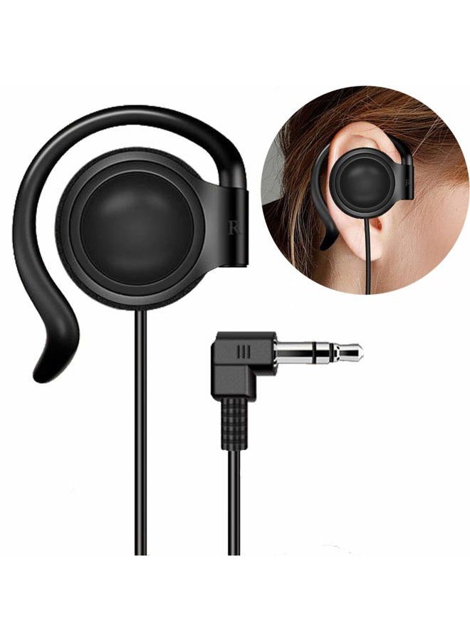 EXMAX 3.5mm Single Side Earphone Earbud One Ear Headphone for EXD-101 ATG-100T ELGT-470 Wireless Tour Guide System Receiver Touring Groups Radio Podcast Laptop MP3/4 Tablet PC Skype YouTube (Right) - Image 1