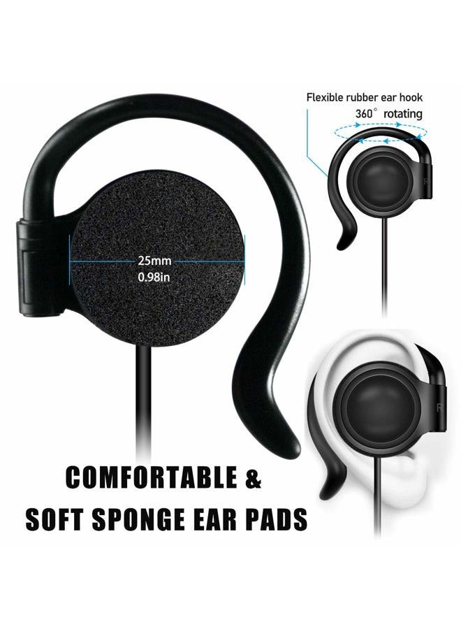 EXMAX 3.5mm Single Side Earphone Earbud One Ear Headphone for EXD-101 ATG-100T ELGT-470 Wireless Tour Guide System Receiver Touring Groups Radio Podcast Laptop MP3/4 Tablet PC Skype YouTube (Right) - Image 2