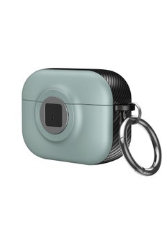 Airpodspro2 Earphone Set For Apple Headphone Lock Soft Shell Protective Shell 3 Generation Creative Earphone Case-Color:Light Blue-Applicable Models:Airpods Pro