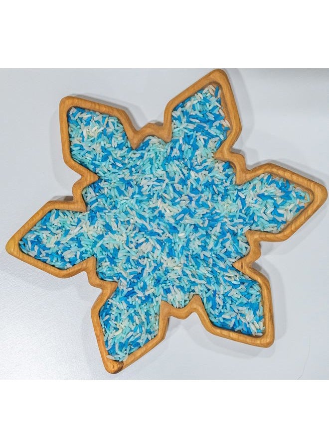 Sensory-N-Stuff Sensory Bin Filler for Sensory Table - Colored Rice for Sensory Play (Winter) - Image 4