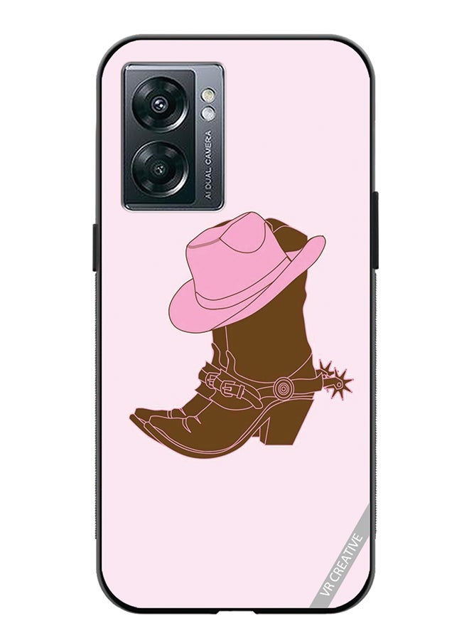 VR CREATIVE Protective Case Cover For Oppo A57 5G Boots Design Multicolour  - Image 1