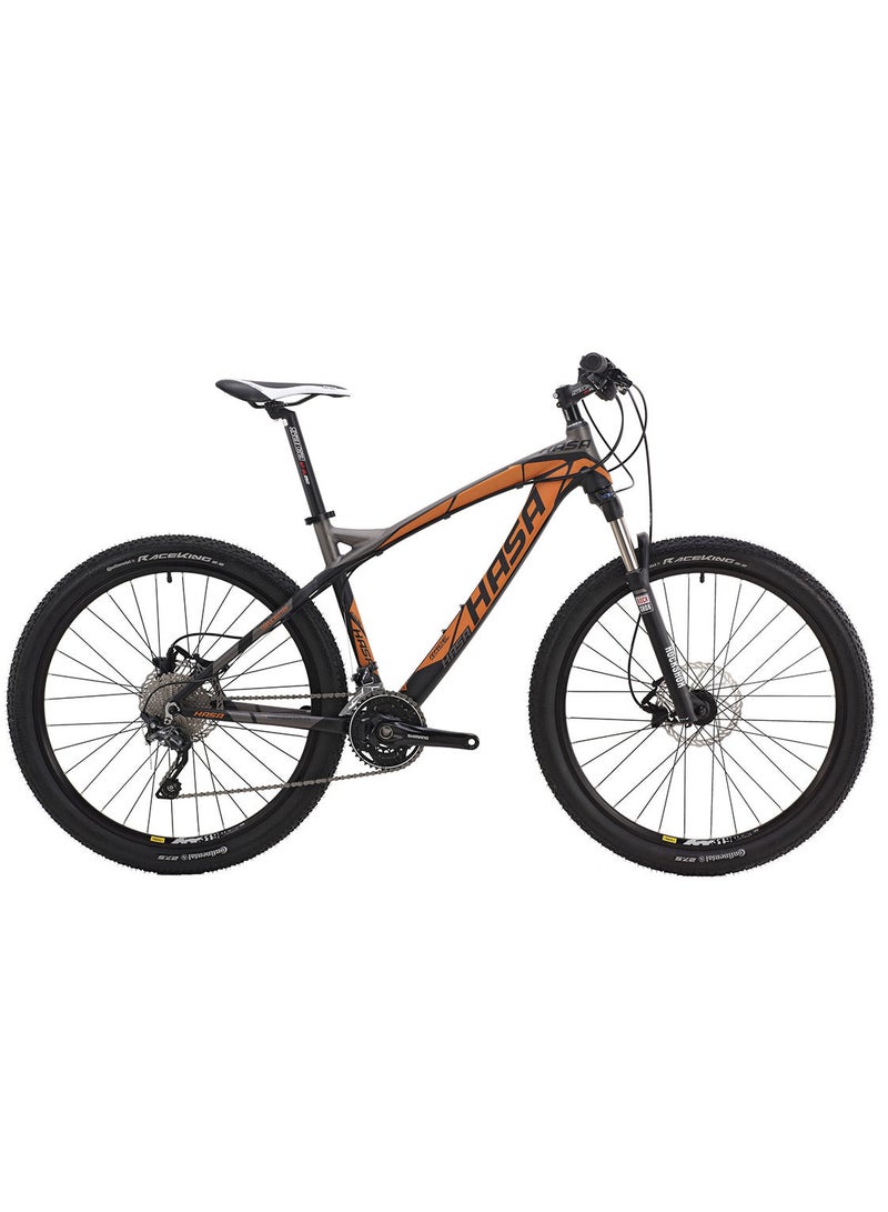 HASA Gallant 7.0 Mountain Bike - Black/Orange - Image 1