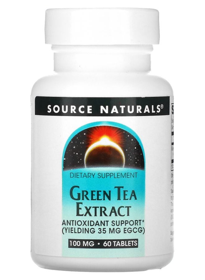 مستخلص الشاي الأخضر 100 ملغ 60 قرص