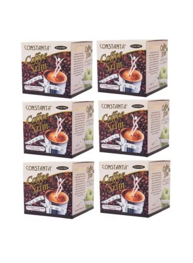 CONSTANTA 6-Box Coffee Srim 1080grams - Image 1