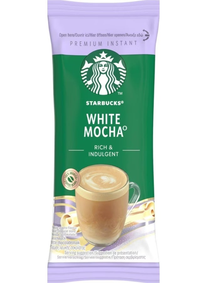 ستاربكس أكياس قهوة سريعة التحضير بنكهة الموكا البيضاء، 120 جرام، عبوة من 5 قطع - Image 3