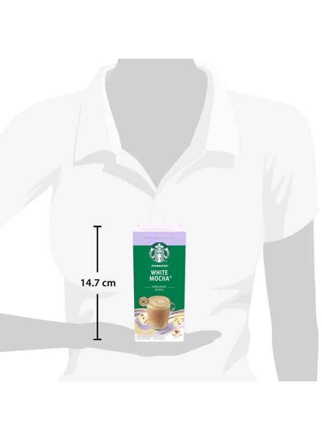 ستاربكس أكياس قهوة سريعة التحضير بنكهة الموكا البيضاء، 120 جرام، عبوة من 5 قطع - Image 4