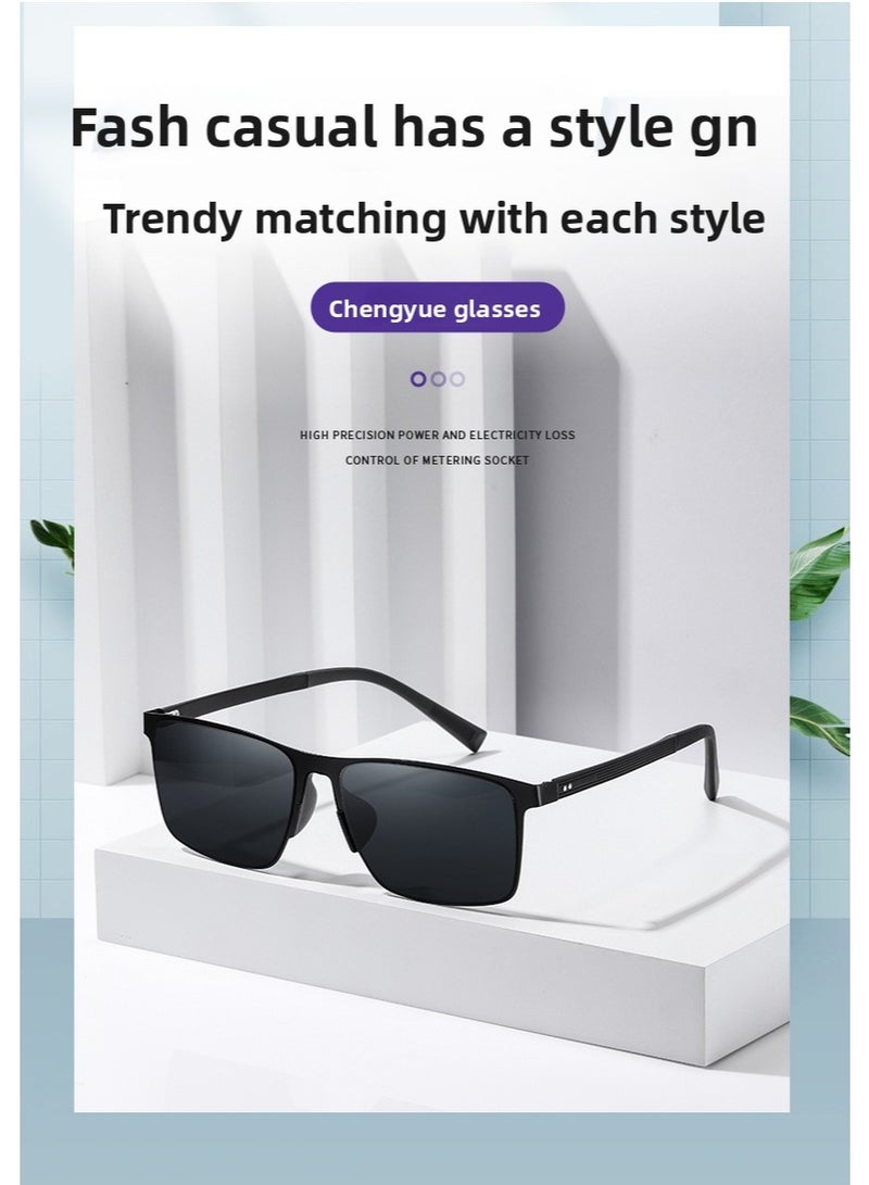 Generic Men's women's ultralight sunglasses, rectangular polarized UV protective sunglasses, birthday gift sunglasses  - Image 4
