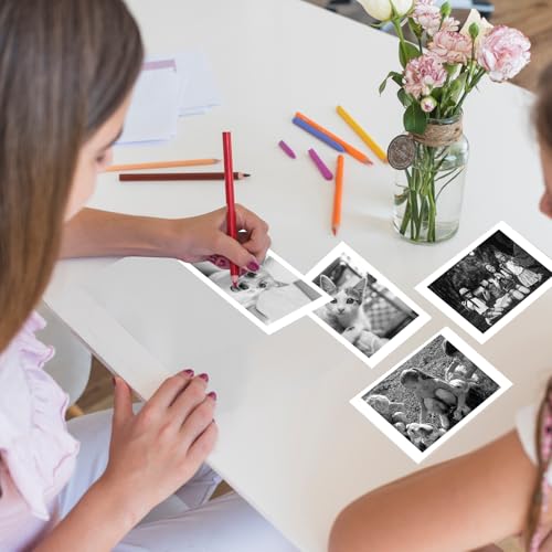 Phetium 6 Rolls Kids Camera Instant Print Refill Paper Set, Phetium HD Printing Thermal Paper for Most Kids Instant Camera Photo Print (White-6 Rolls) - Image 5