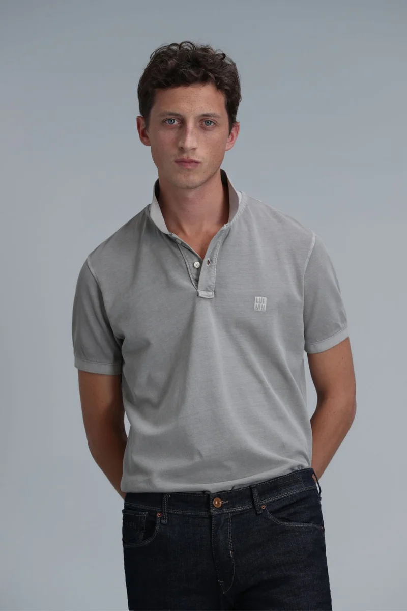 لوفيان Men's Vernon Smart Polo T-Shirt 111040163 Beige