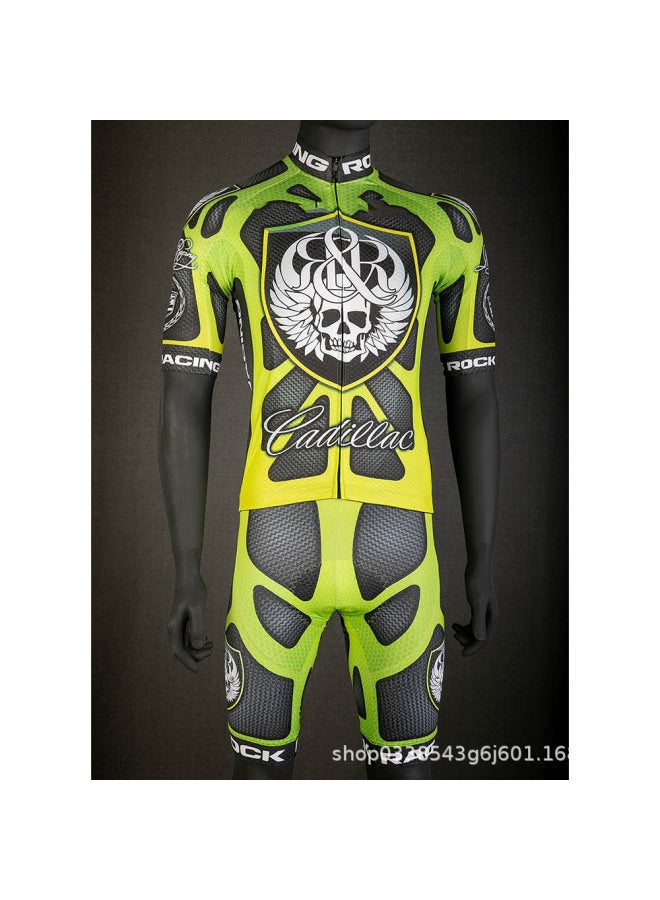 Rock Men's And Women's Short-sleeved Suits Spring And Summer Sun Protection Breathable Bicycle Road Cycling Clothing