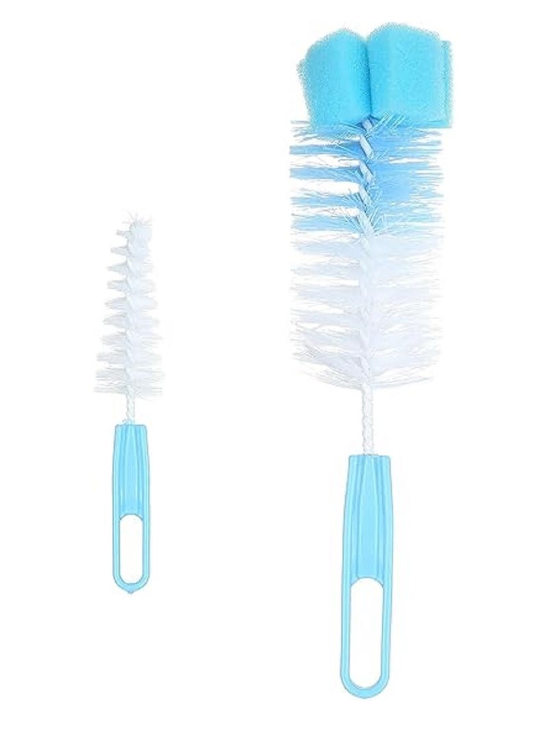 2-Piece Bottle Cleaning Set (Small + Large), Multi-Purpose Cleaning Brush Set - Image 2