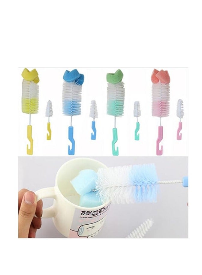 2-Piece Bottle Cleaning Set (Small + Large), Multi-Purpose Cleaning Brush Set - Image 3