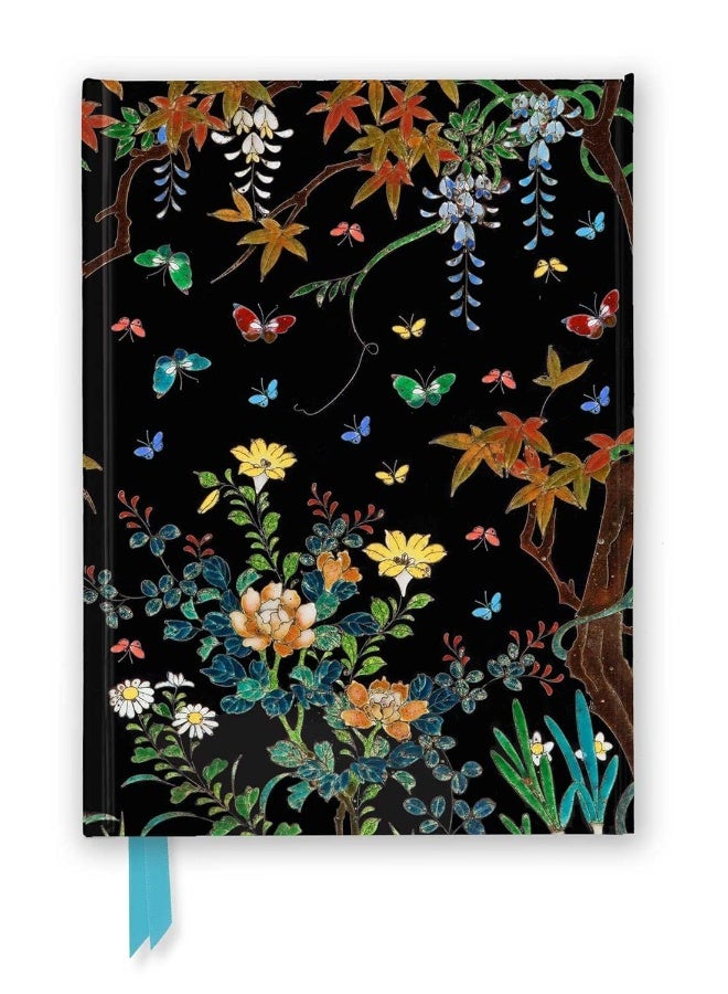 Ashmolean Museum: Cloisonné Casket with Flowers and Butterflies (Foiled Journal)  - Image 1