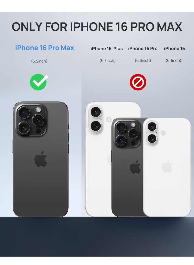 TIGER iPhone 16 Pro Max Ultra Thin MagSafe Case | Slim Hard Matte Cover with Camera Protection, Shockproof & Lightweight Design for 6.9-inch Phones - Image 2