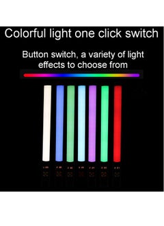 RATSAW Handheld RGB Tube LED Video Light Stick Atmosphere Light Camera Light Built In Battery And Remote Control OLED Display Suitable for Various Scenes  - Image 2