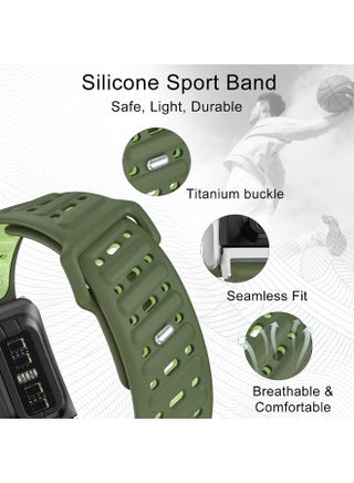Modified SportFlex Silicone Strap for WHOOP 5.0 Life /MG – ECG Compatible, Fitness Tracker Waterproof & Sweatproof Band with U Shaped Connector - Premium Fitness Accessory | NOT for Gen 4 - view 4