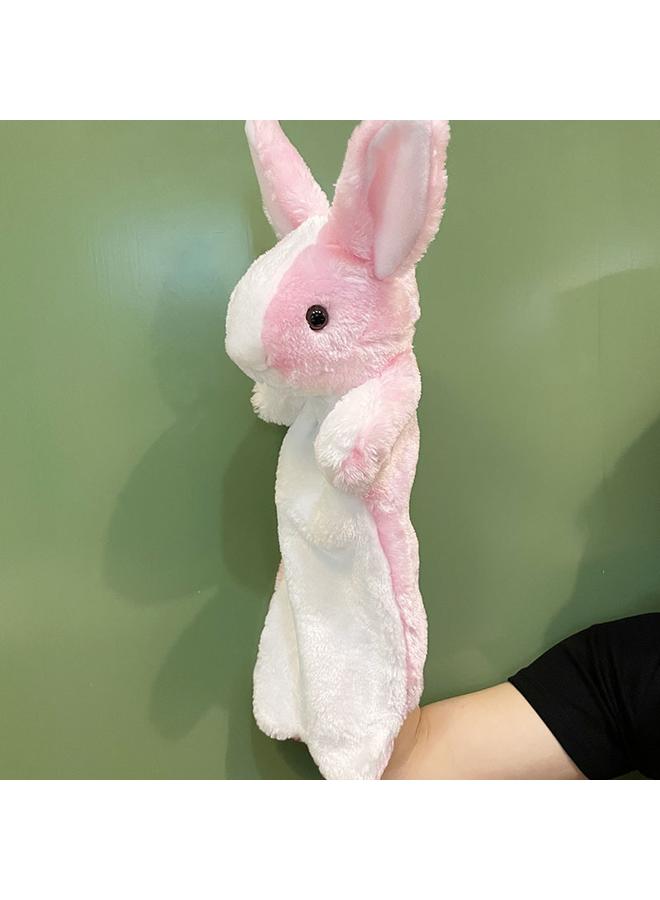 Bluejw Yiwu Plush Toy Animal Hand Doll Rabbit Plus Size Foreign Trade Gloves Amazon Cross-border Doll Trembles Distribution  - Image 1