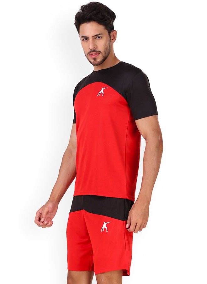PREEN Round Neck T-Shirt With Shorts Co-Ords - Image 3