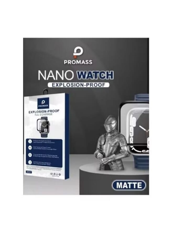 PROMASS واقي شاشة ماتي نانو برو ماكس لساعة آبل حجم 41