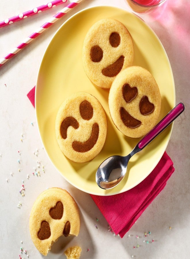 SILPAT Flexipan by Silpat® #1 Original Non-Stick Baking Mold Handcrafted in France Since 1965 - Trusted by World-Class Chefs - Certified Food Safe Flexipan® Technology (6 Smiley Emojis Mold) - Image 3