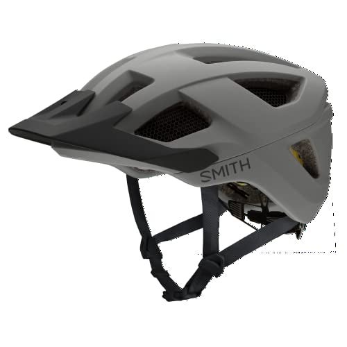 SMITH Session MTB Cycling Helmet – Adult Mountain Bike Helmet with MIPS Technology + Koroyd Coverage – Lightweight Impact Protection for Men & Women – Adjustable Visor – Matte White/Cement, Large - Image 1