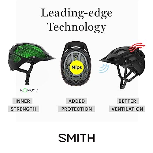 SMITH Session MTB Cycling Helmet – Adult Mountain Bike Helmet with MIPS Technology + Koroyd Coverage – Lightweight Impact Protection for Men & Women – Adjustable Visor – Matte White/Cement, Large - Image 4
