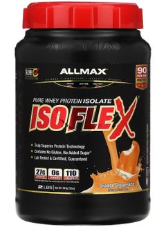 Isoflex, 100% Pure Whey Protein Isolate, Orange Dreamsicle, 2 lbs (907 g)