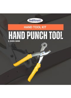 Inditrust Inditrust punch hand tool kit for Leather Craft BeltWatch BandsBags Dog Collars and etc hole tool 25mm5mm  - Image 3