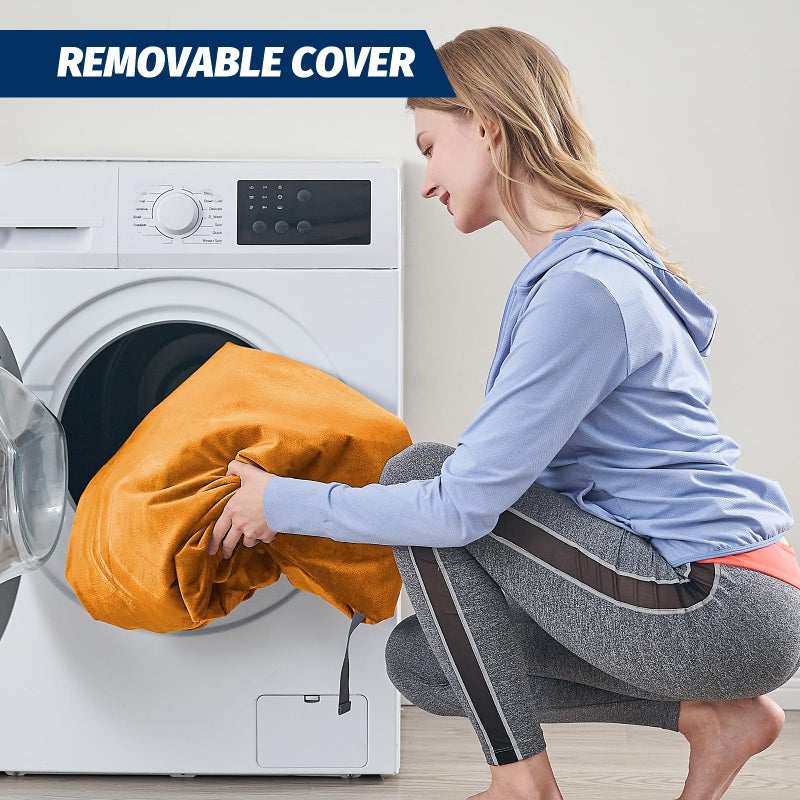 CYMULA CertiPUR-US Memory Foam Camping Mattress 2 Person, Portable Foam Sleeping Pad for Camping, Roll up Sleeping Mat for Adults Guest Floor Bed for Sleepover, Car, Tent SUV Mattress - Image 4